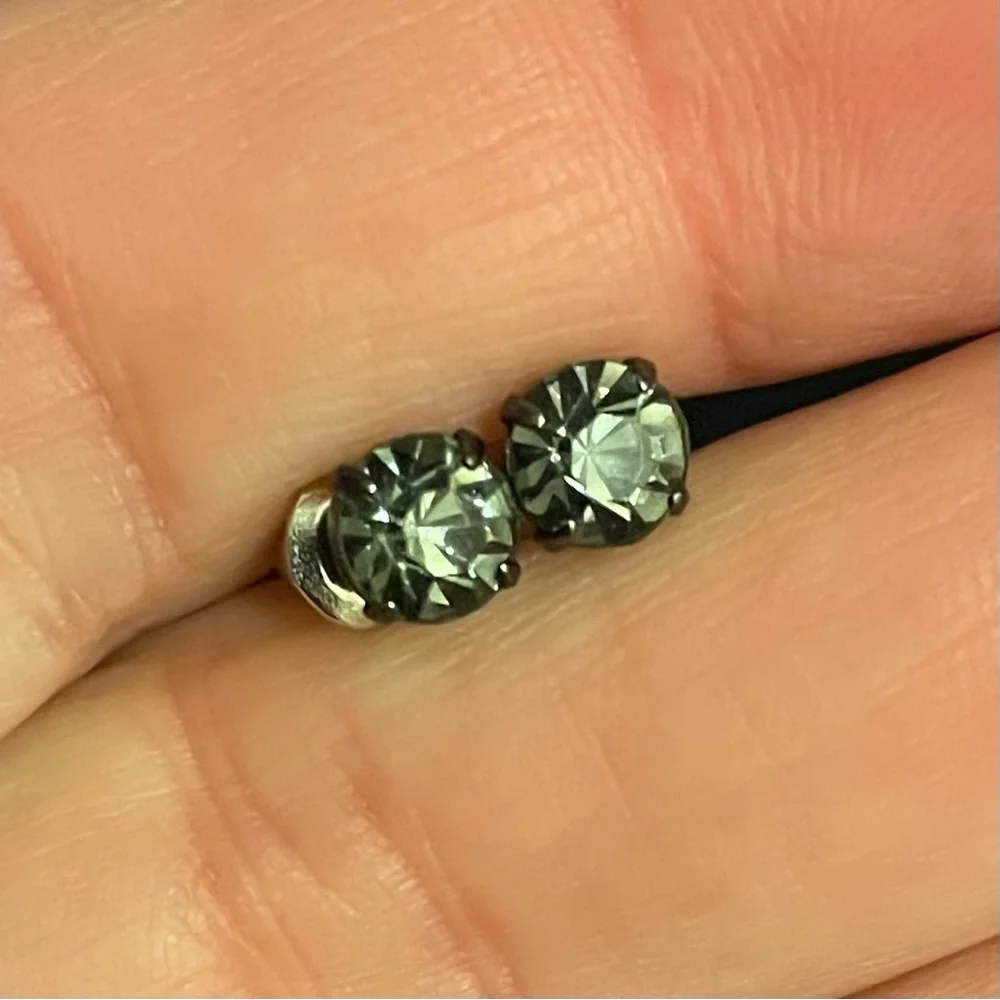 Elegant Silver Stud Earrings
